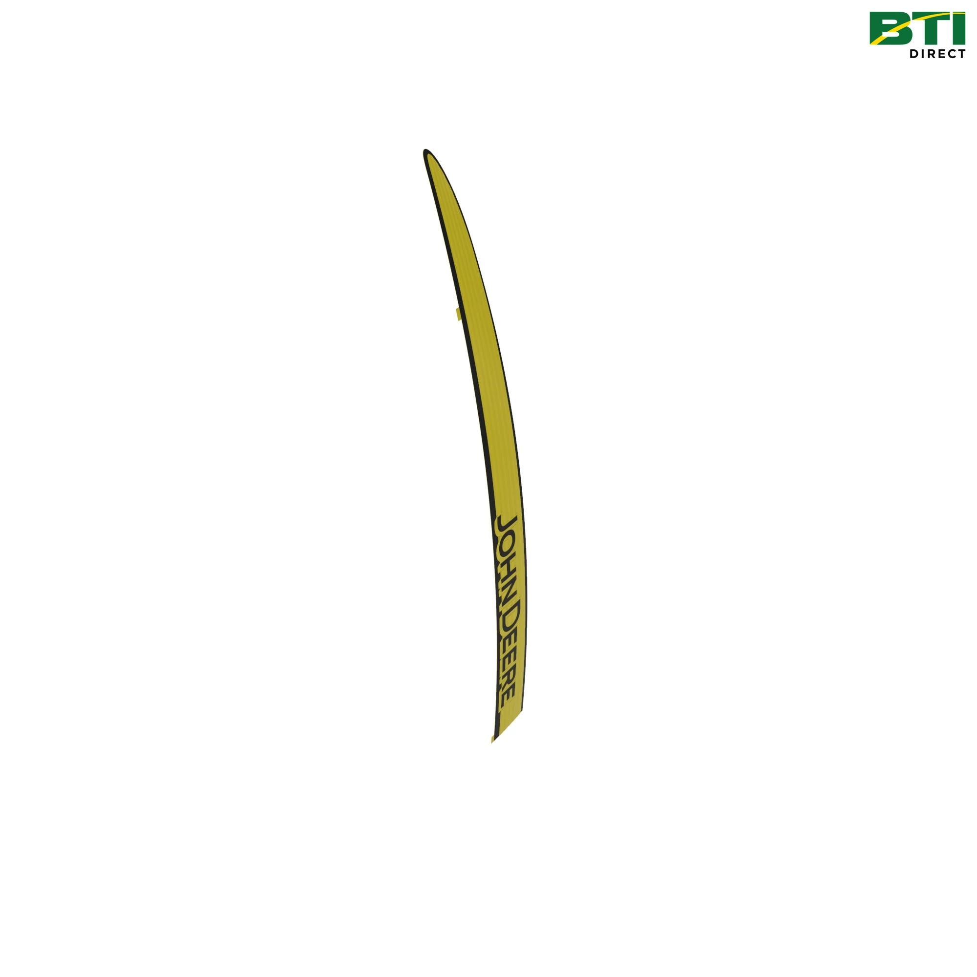 LVU27917: TrimStrip Hood Label, Left Side