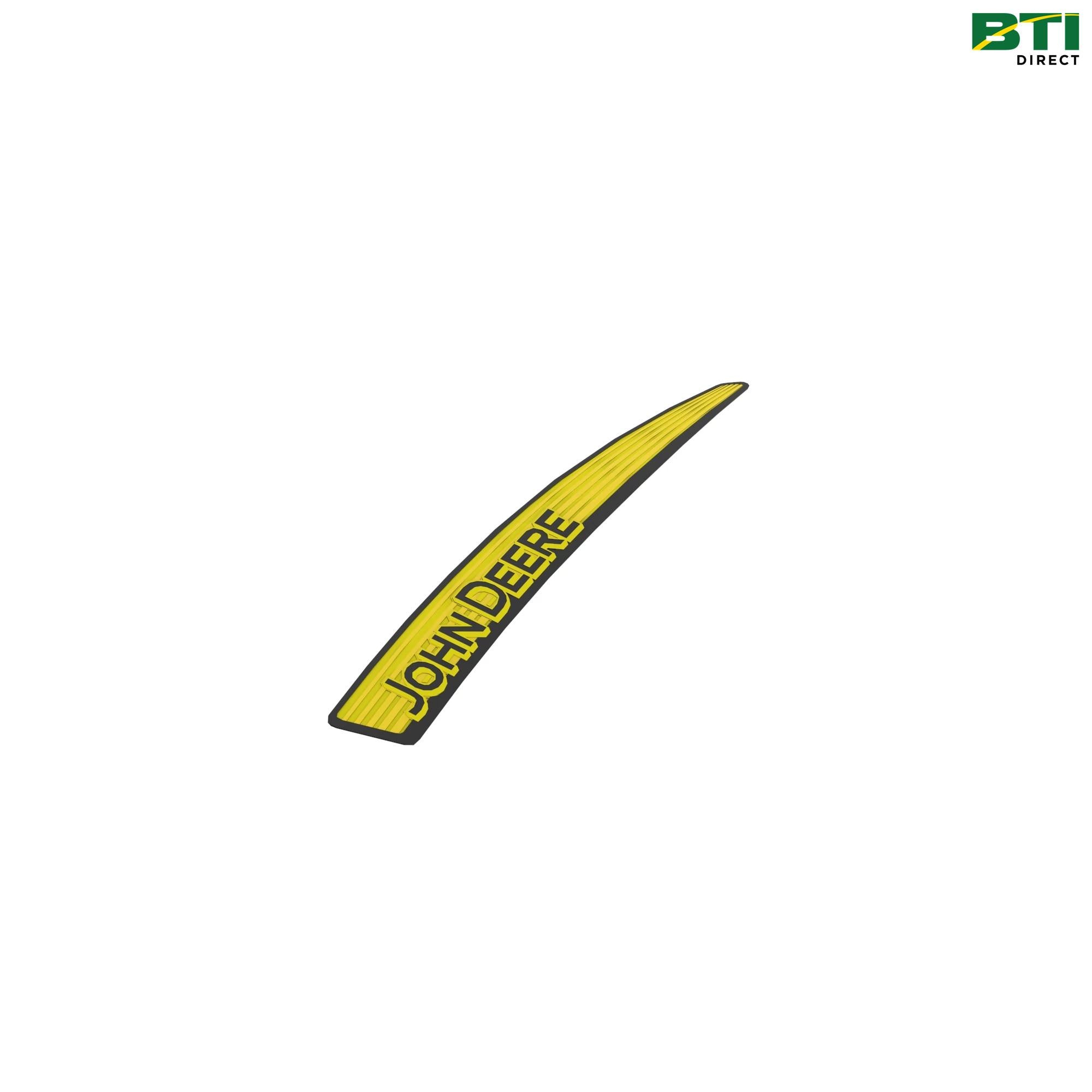 LVU28498: John Deere Stripe Label, Right Side