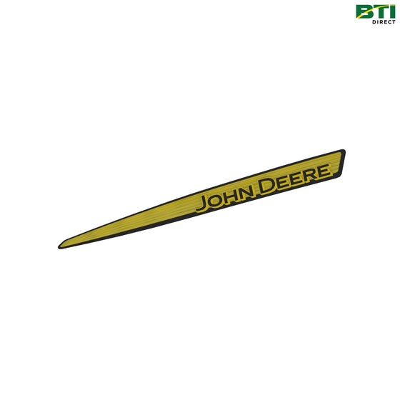 LVU28499: John Deere Stripe Label, Left Side