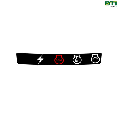 LVU31645: Ignition Switch Label