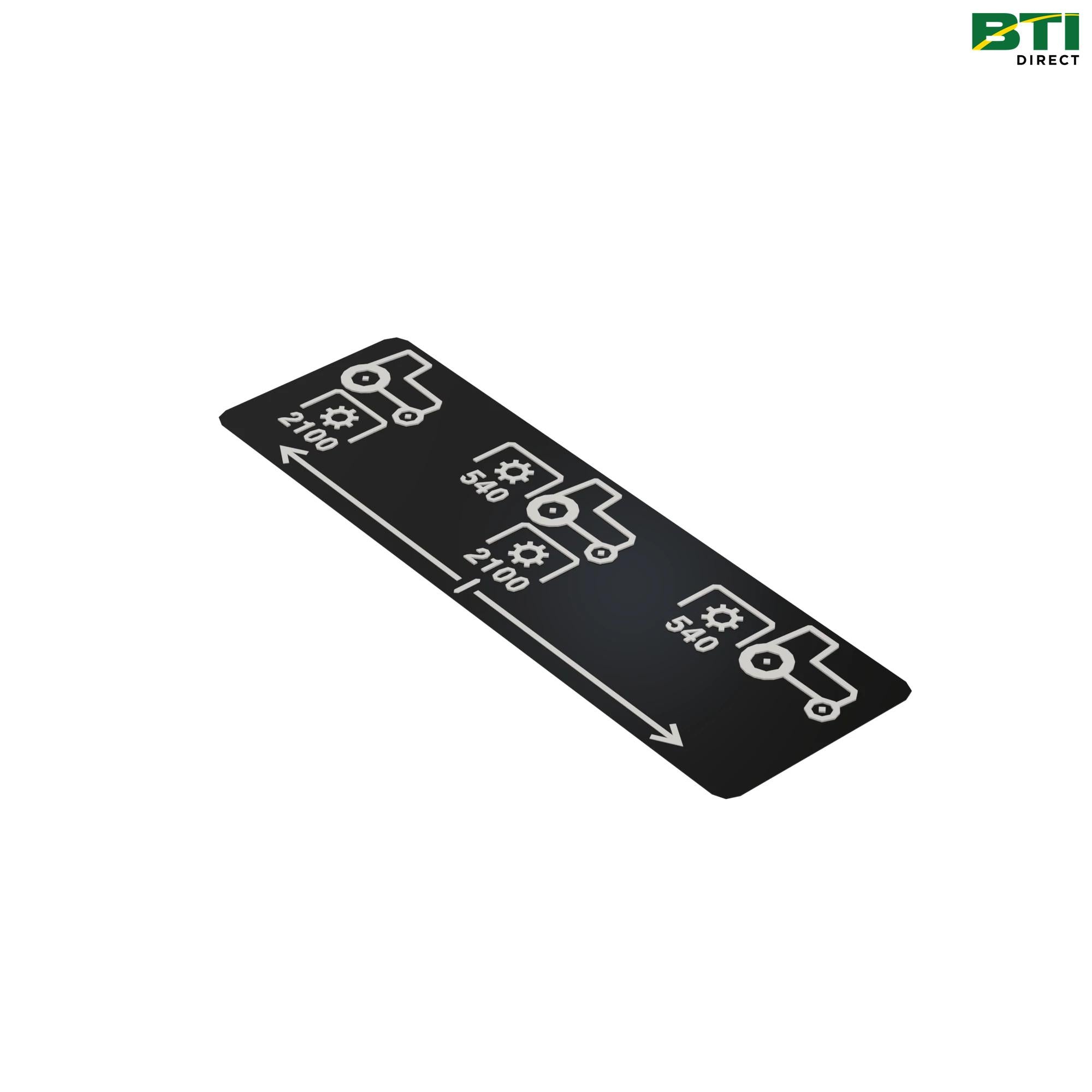 LVU33300: PTO Selector Label