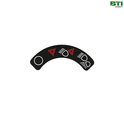 LVU33726: Headlight Label