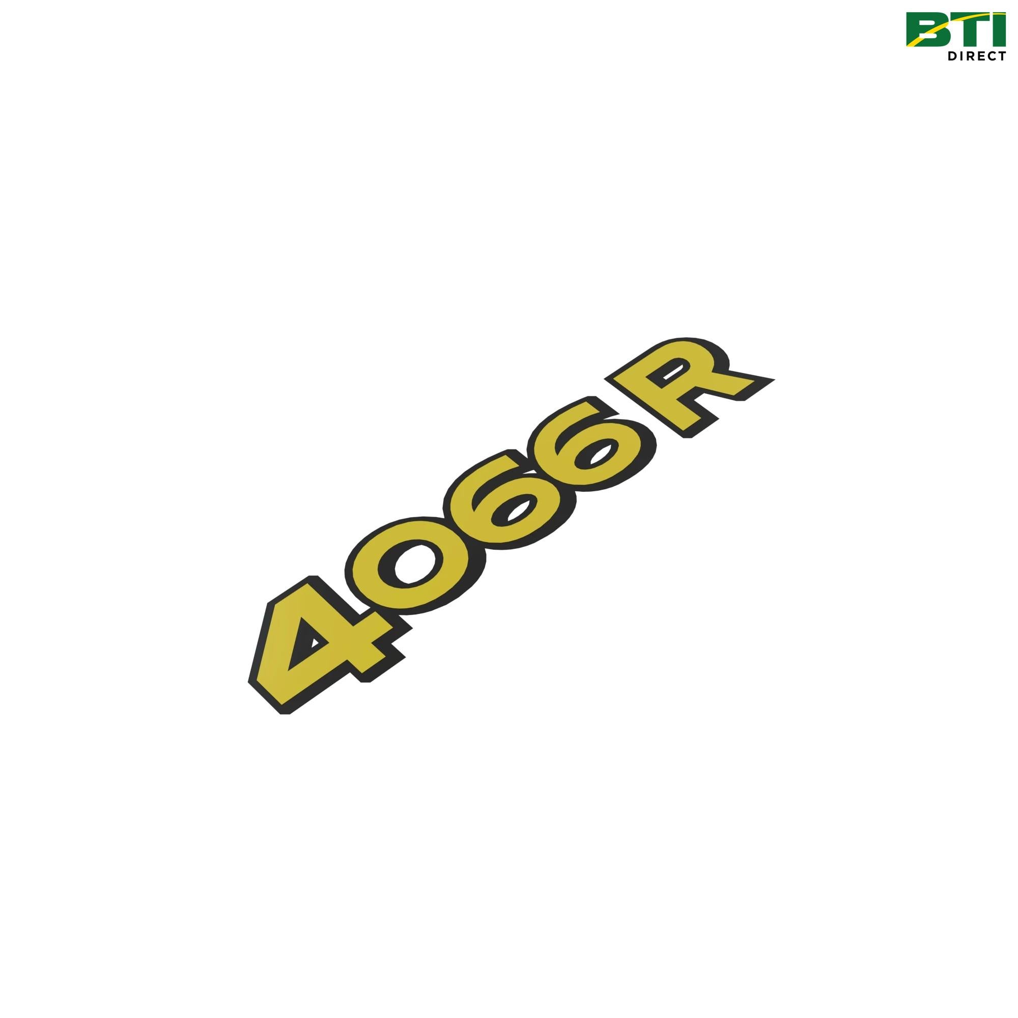 LVU35171: 4066R Model Label, Left Side