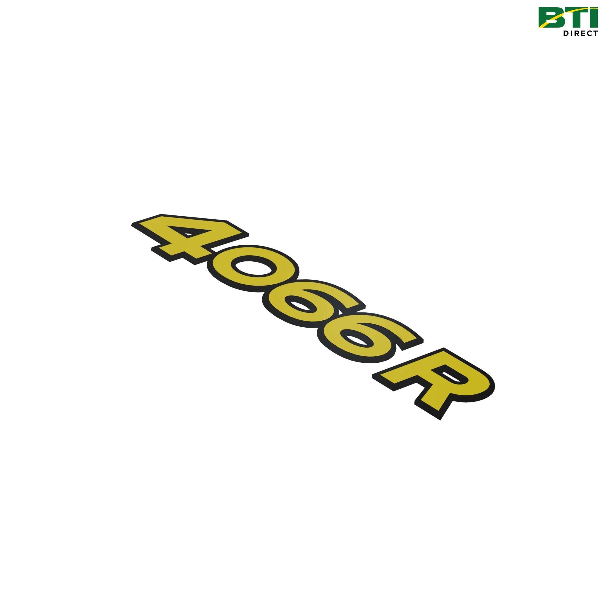 LVU35171: 4066R Model Label, Left Side