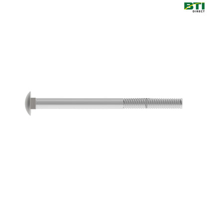 LVU35471: Round Head Square Neck Bolt, M6 X 85