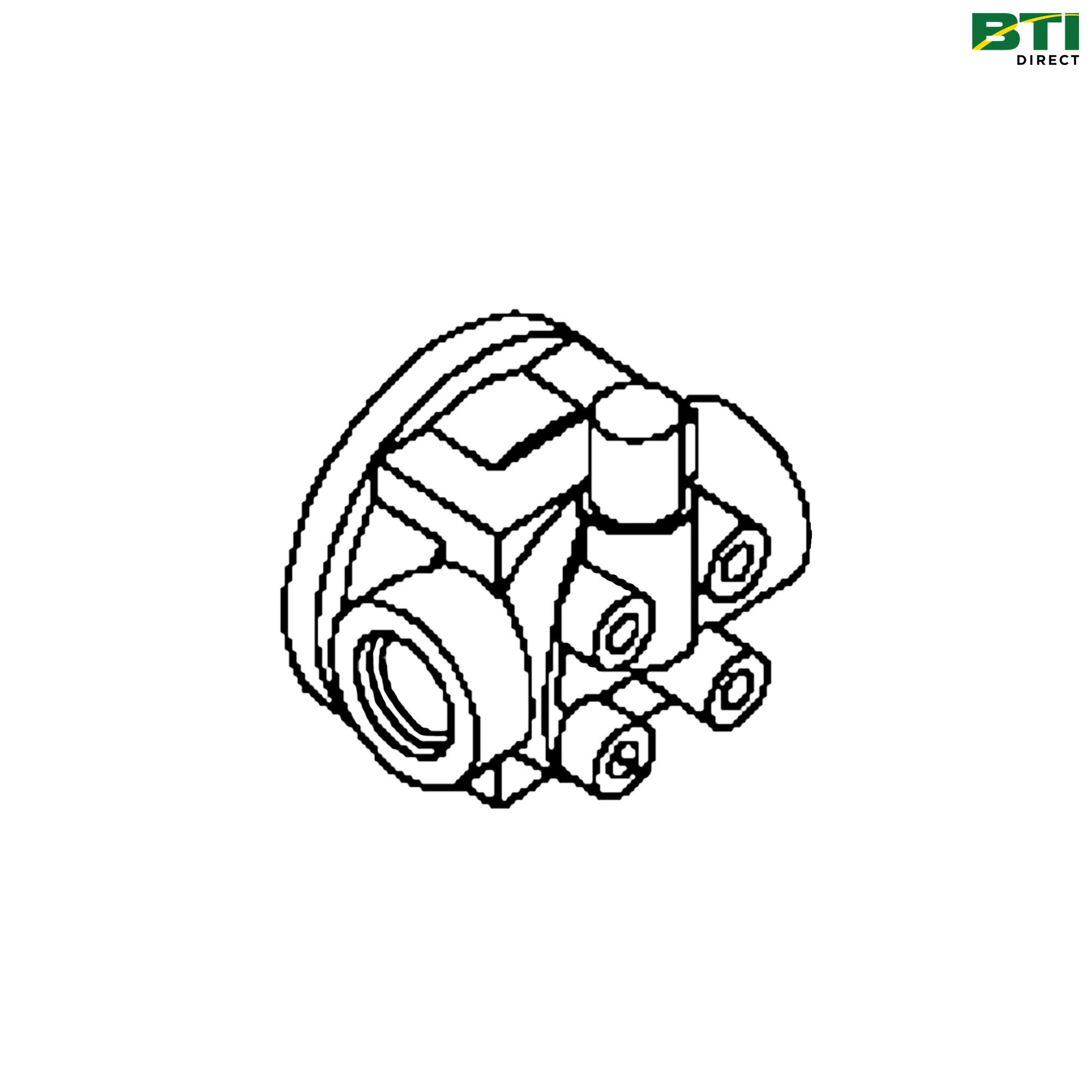 LVU803064: Hydraulic Oil Filter Head