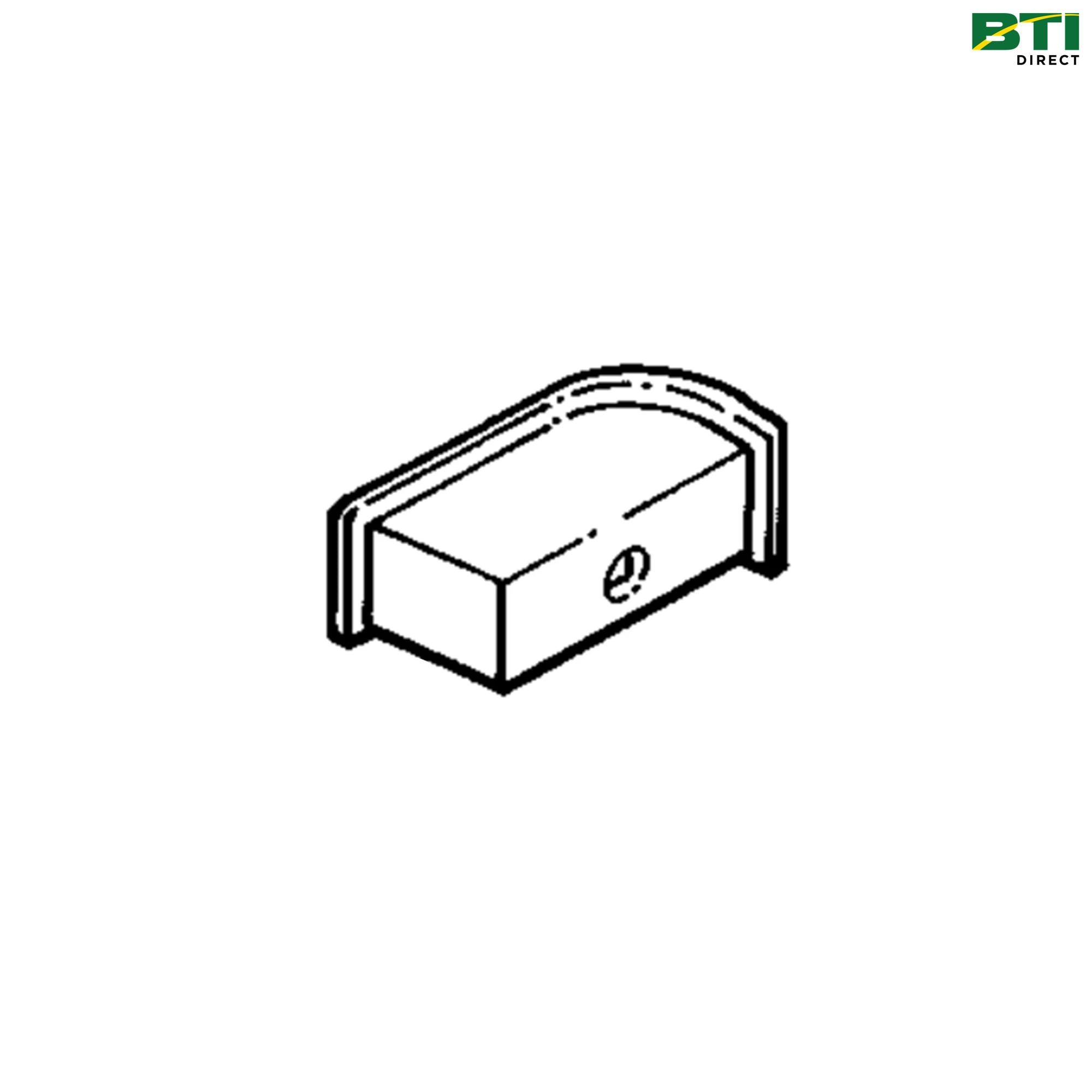 M116133: Tail Light Housing, Left Side