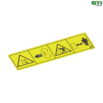 M118040: Safety Sign, Thrown Object Danger