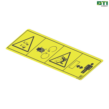 M118040: Safety Sign, Thrown Object Danger