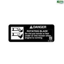  M118610: Safety Sign, English