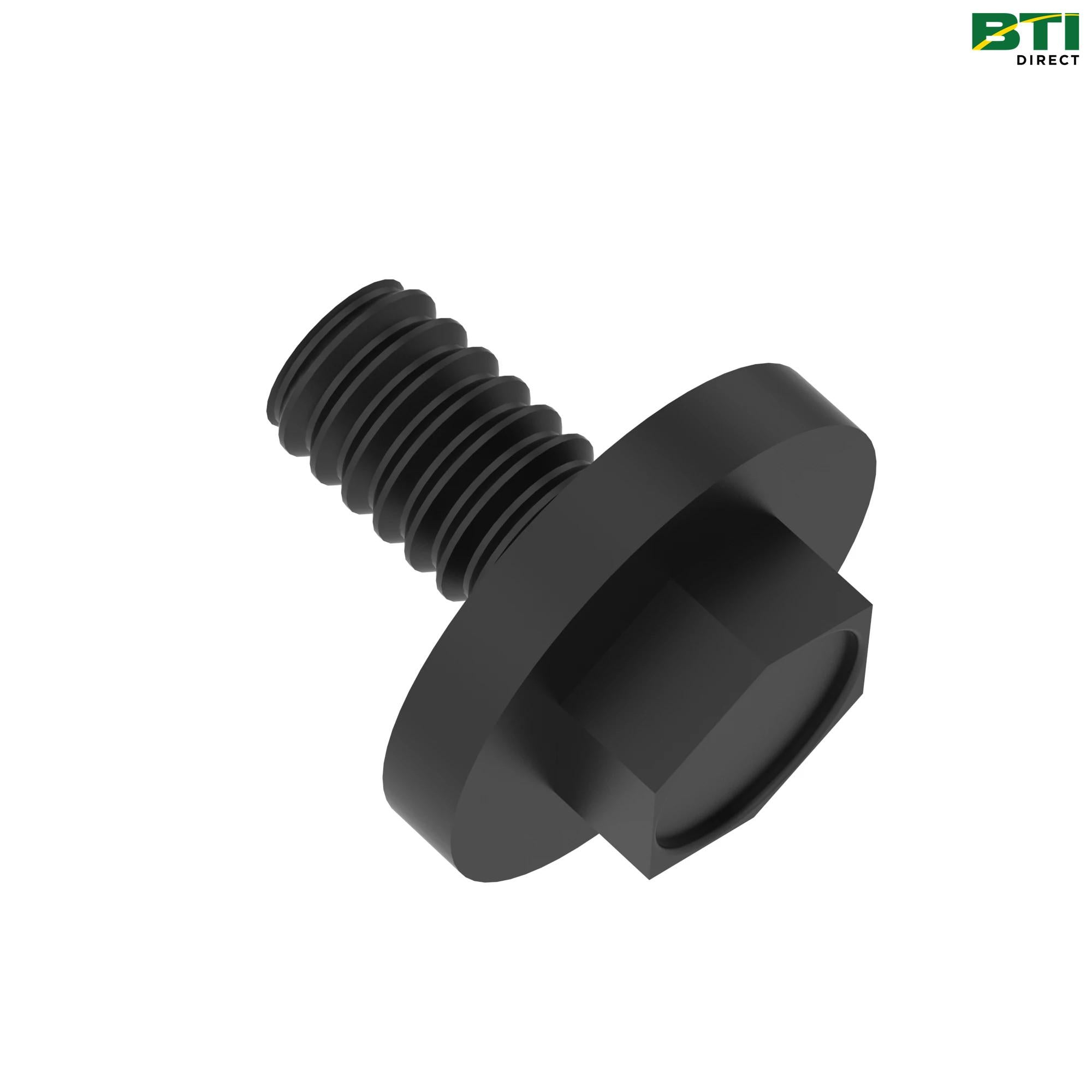 M119657: Hexagonal Flanged Head Self-Tapping Screw, M8 X 12.7