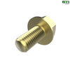 M121007: Hexagonal Head Flanged Screw, M8 X 16