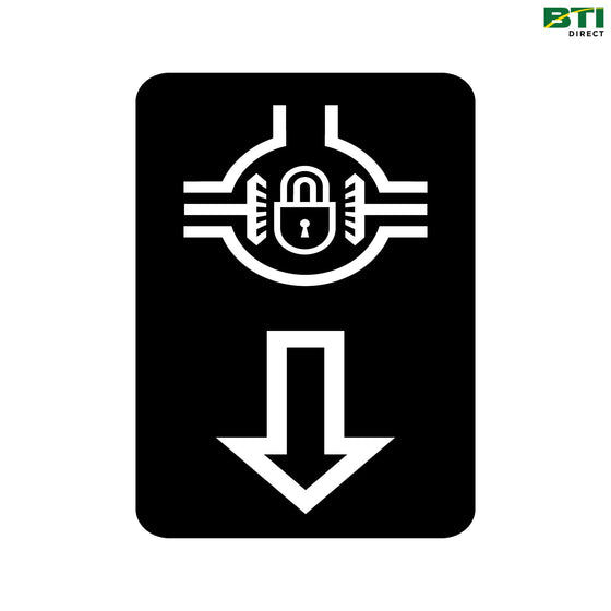 M132601: Diffrential Lock Label