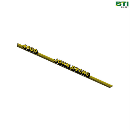 M135385: 4600 Label, Left Side