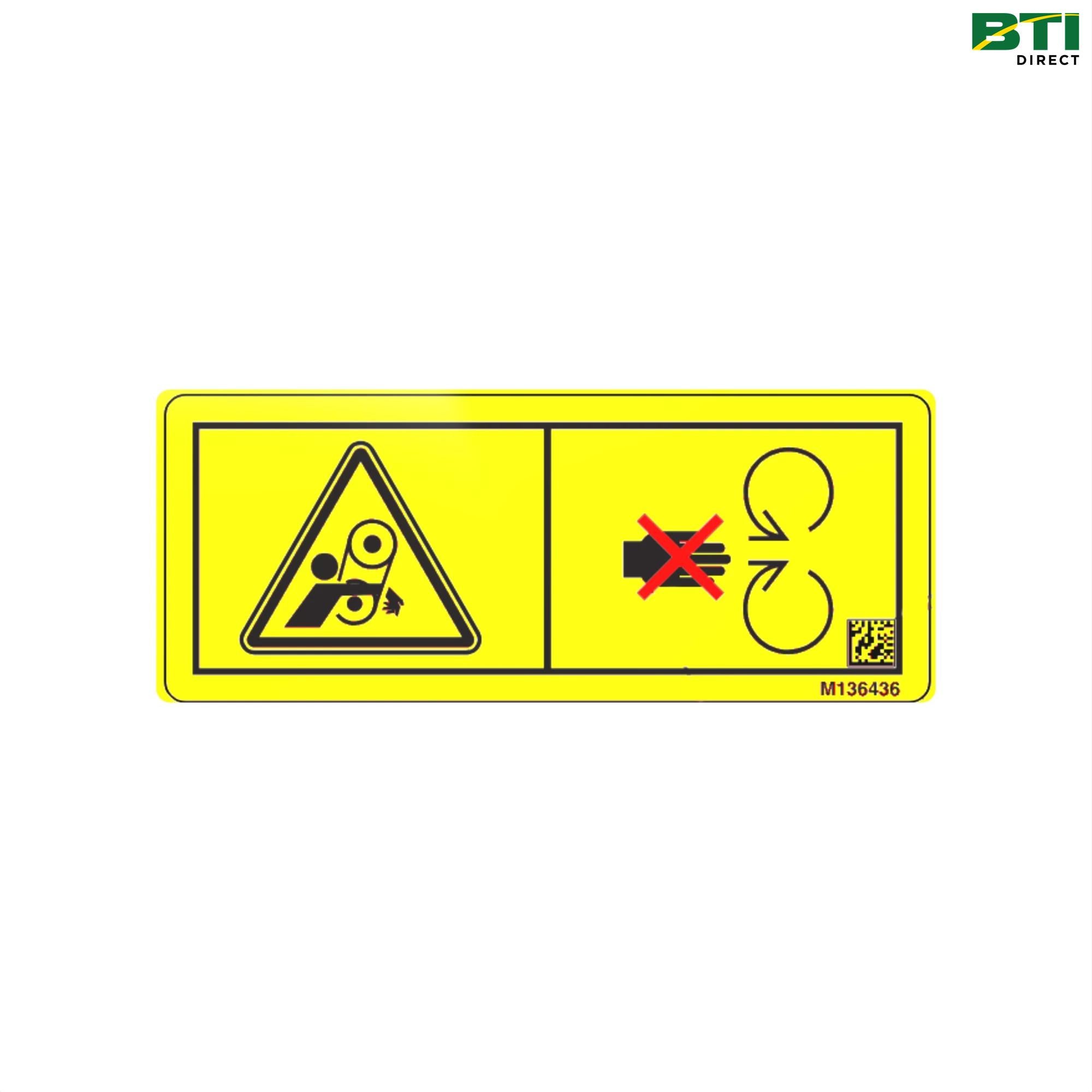 M136436: Safety Sign