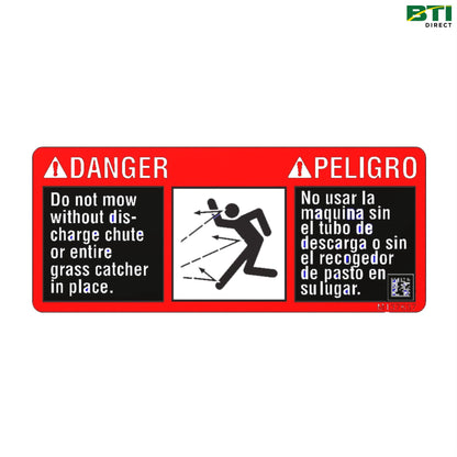 M137637: Danger Sign Label