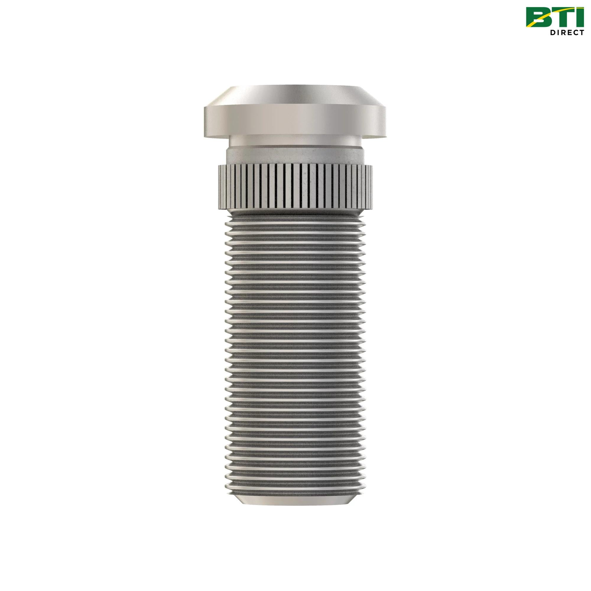 M140438: Ribbed Neck Wheel Bolt