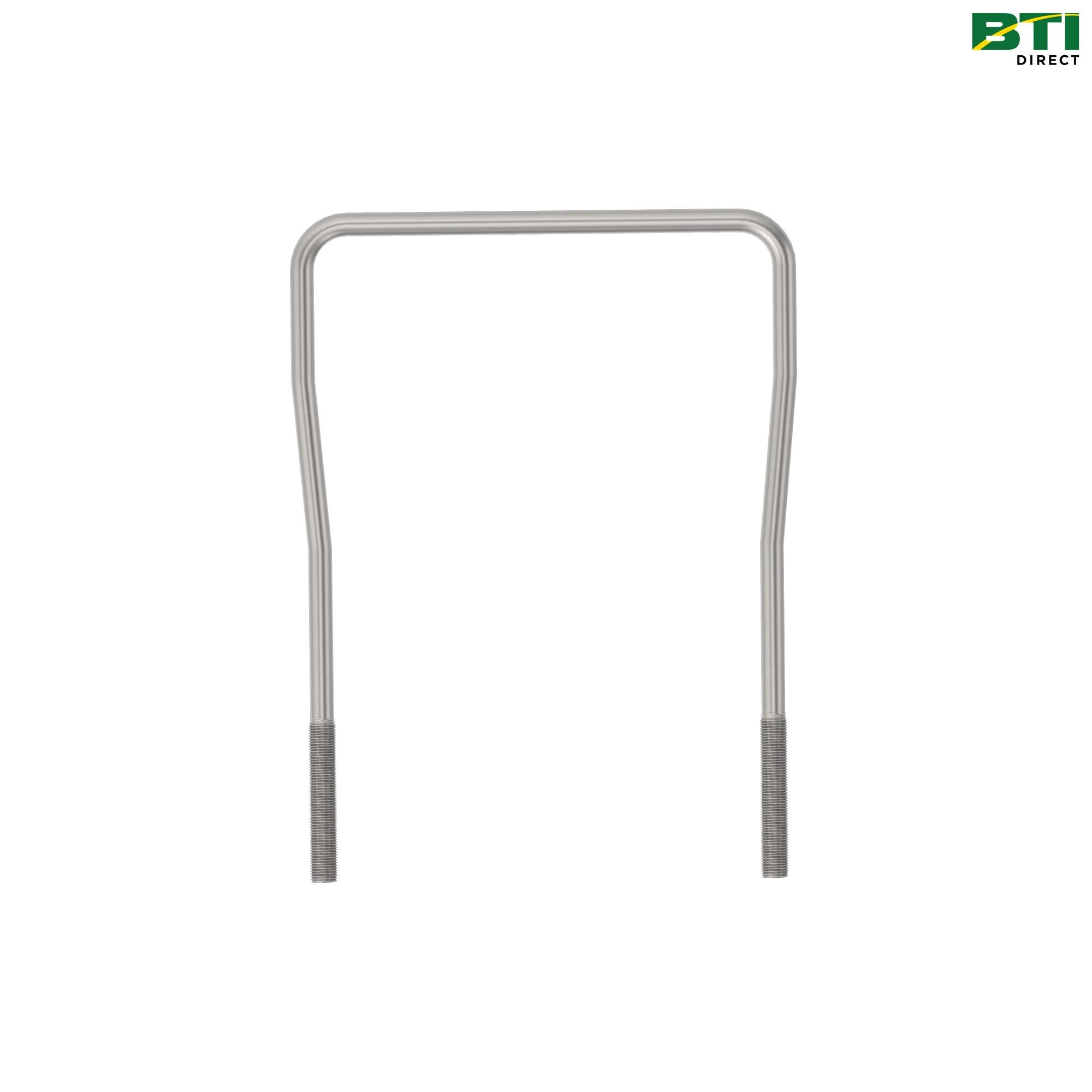 M147445: Rectangular Shape U-Bolt, M12 X 289.625