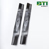 M159047: High Lift Mower Blades (Set of 2), 42 inch, Cut Length 95 mm (3.7 inch)