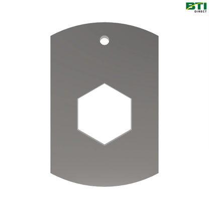 M161175: Blower Fan Plate