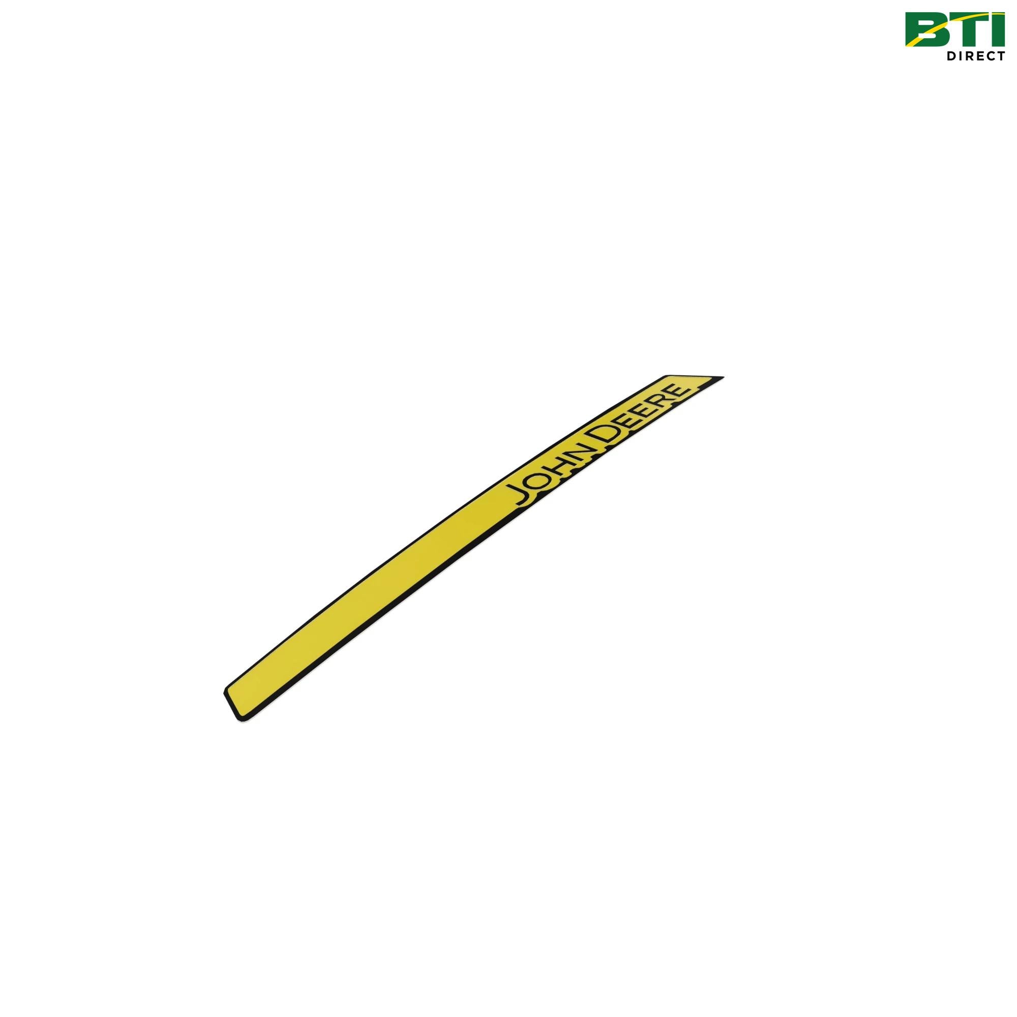 M166230: John Deere Stripe Label, Left Side