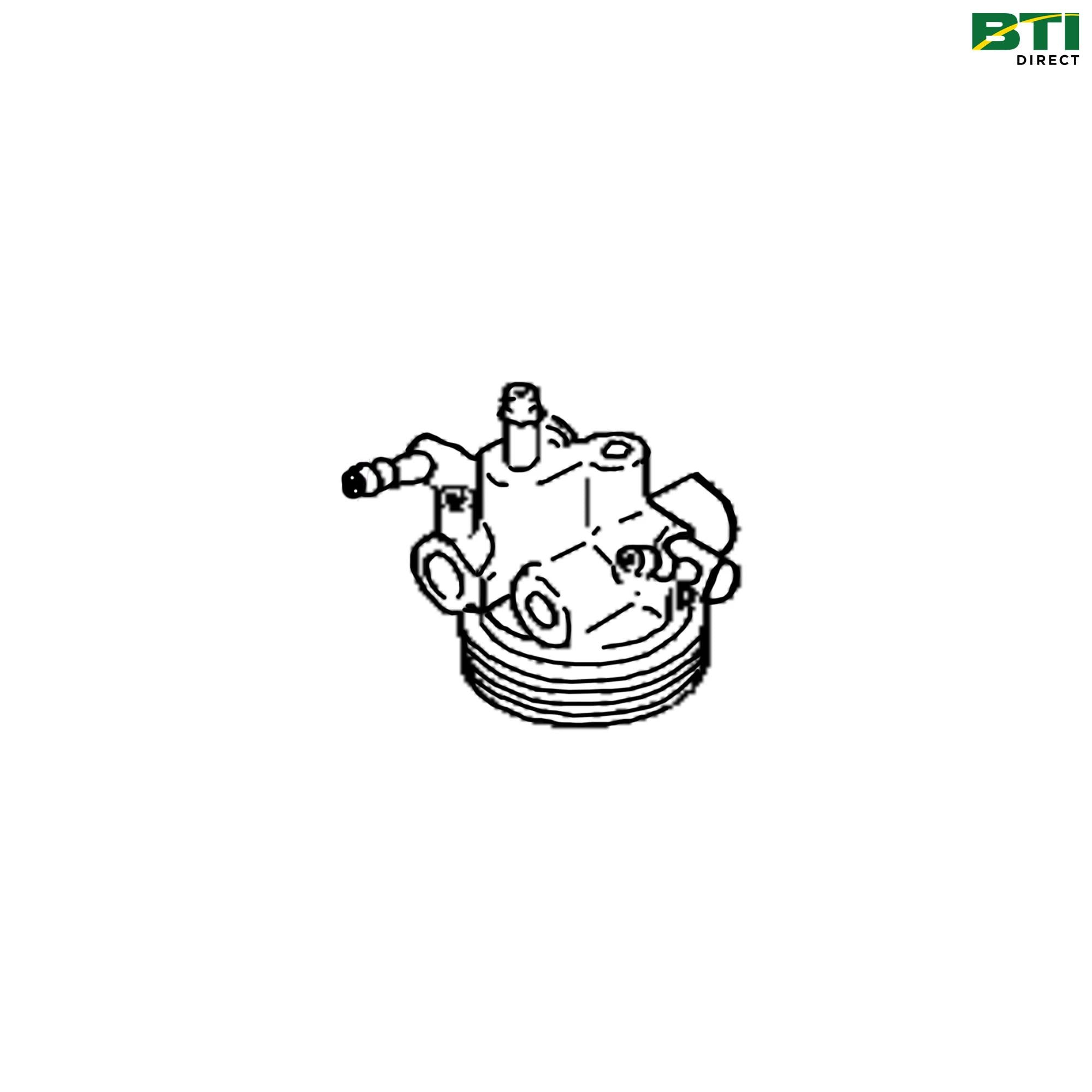 M802637: Fuel Filter Head