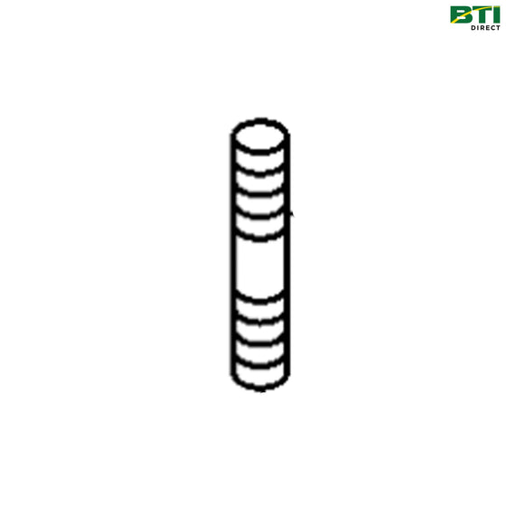 M808645: Stud, M8 X 22