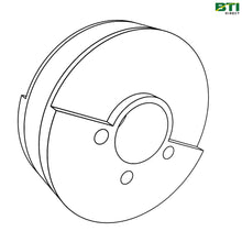  M811430: Engine Crankshaft and Piston Pulley