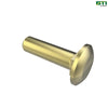 M87632: Round Head Square Neck Bolt, M12 X 45