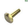 M87632: Round Head Square Neck Bolt, M12 X 45