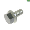 M91371: Hexagonal Head Flanged Screw, M10 X 20