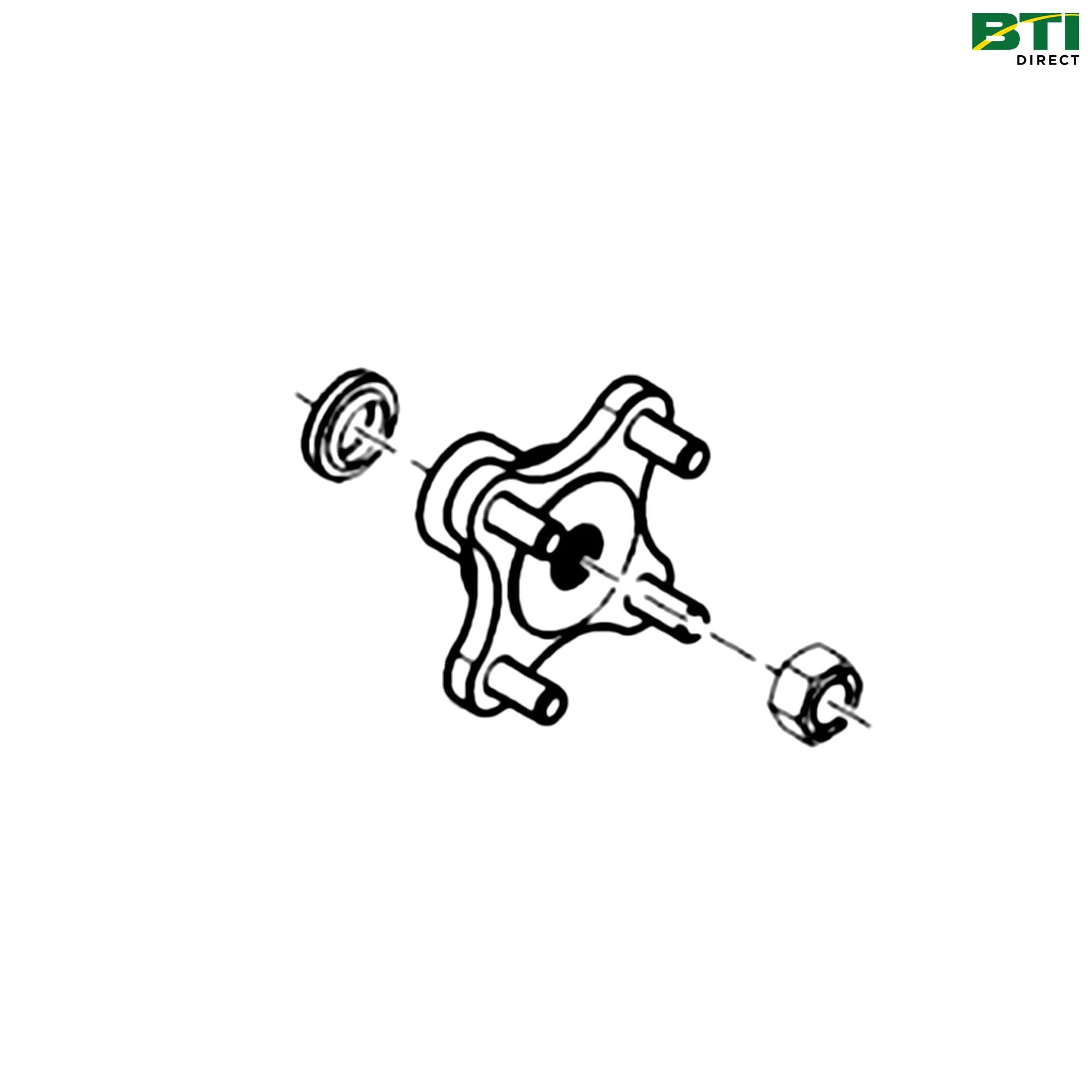 MIA12323: Hydrostatic Transmission Hub Kit