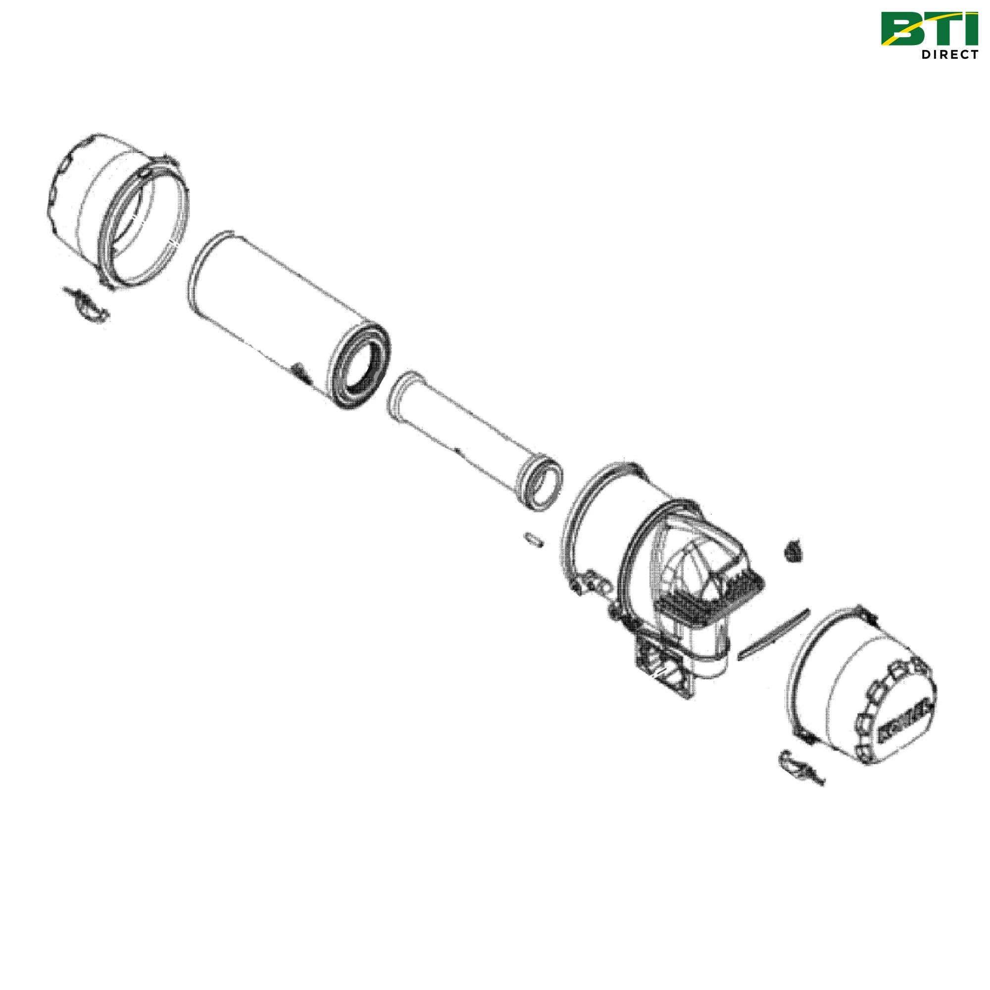 MIA12832: Air Cleaner Assembly