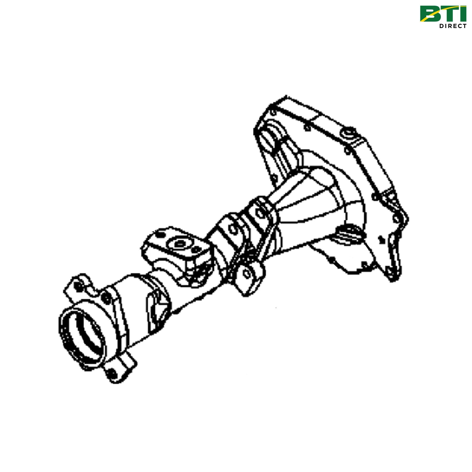 MIA881360: Axle Housing, Right Side