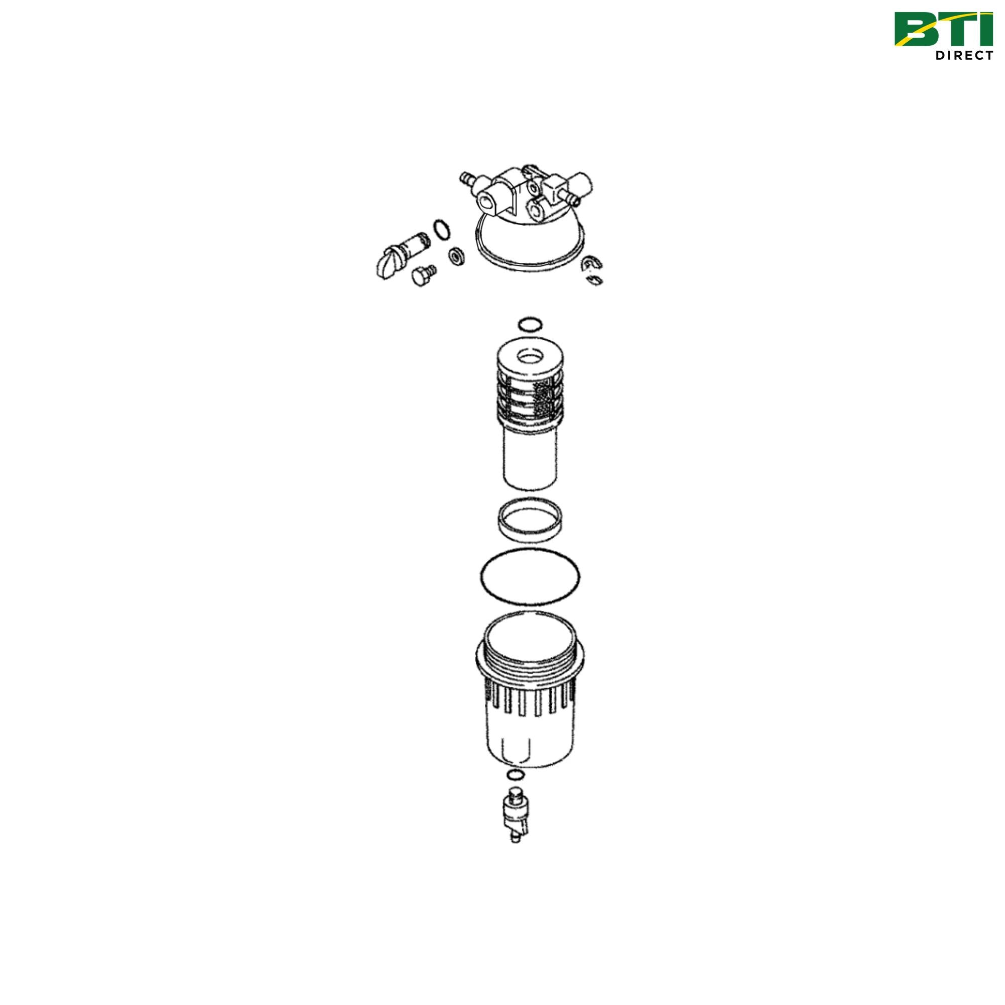 MIA881835: Fuel-Water Separator Assembly