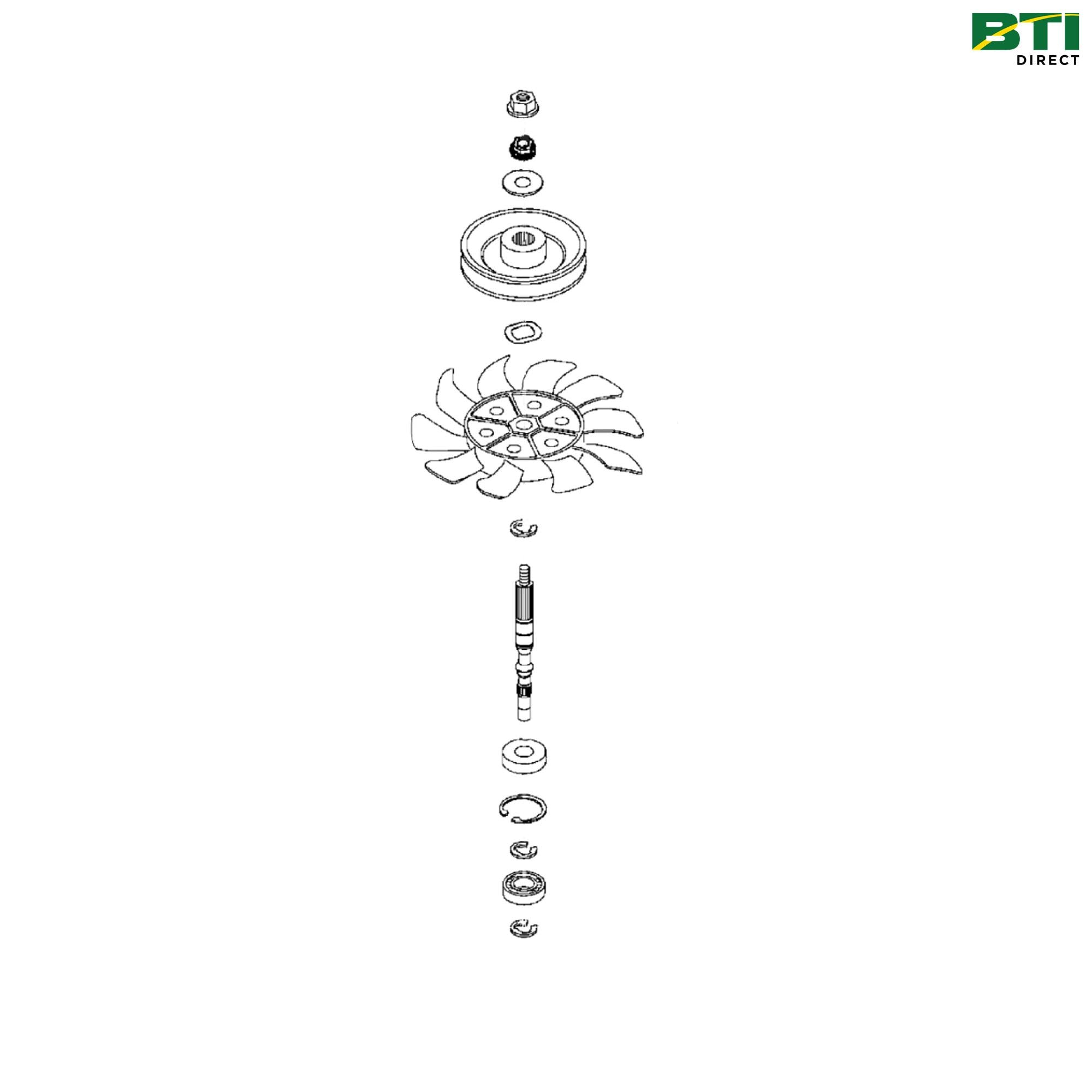 MIA884291: Transaxle Pump Shaft Kit