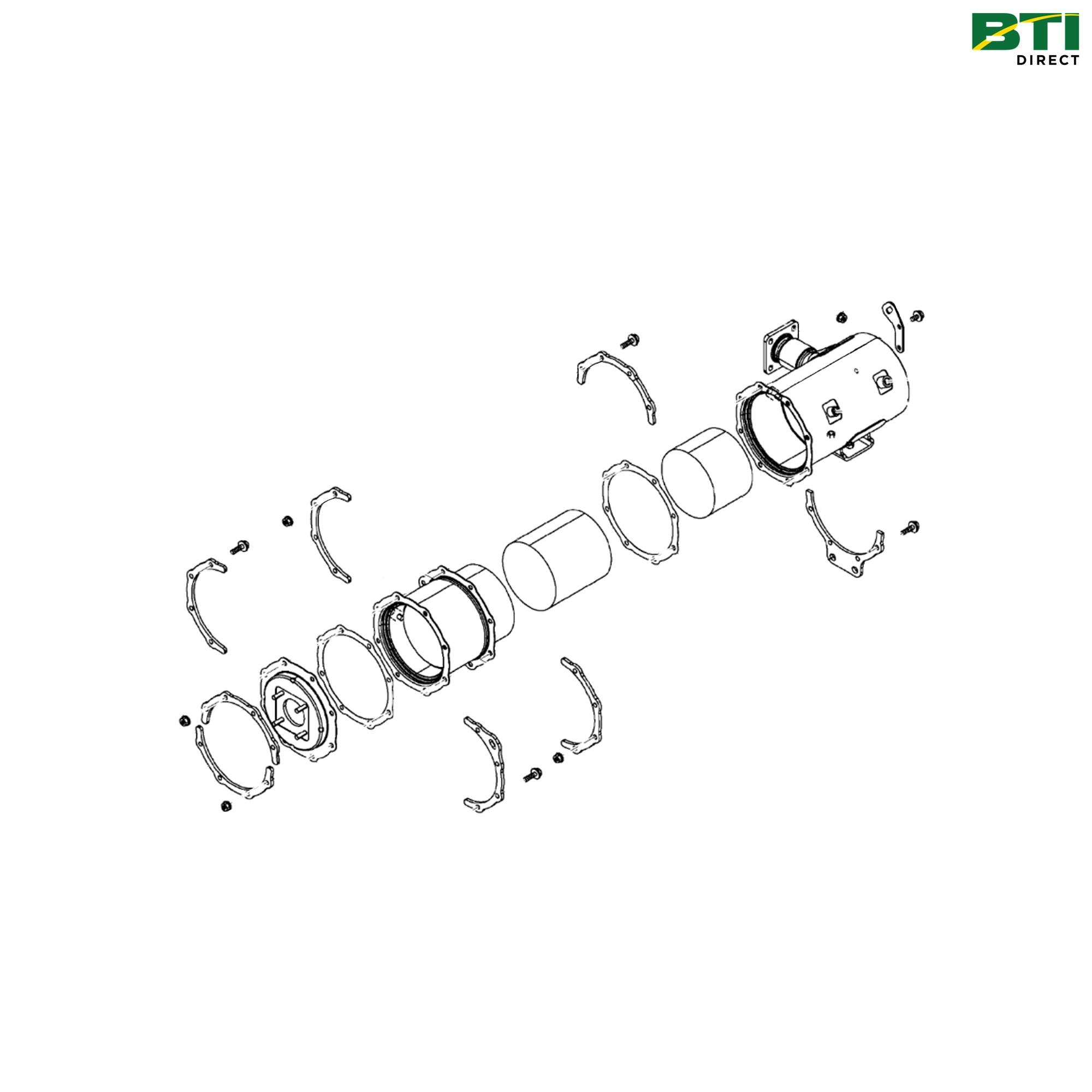 MIA885304: Diesel Particulate Filter