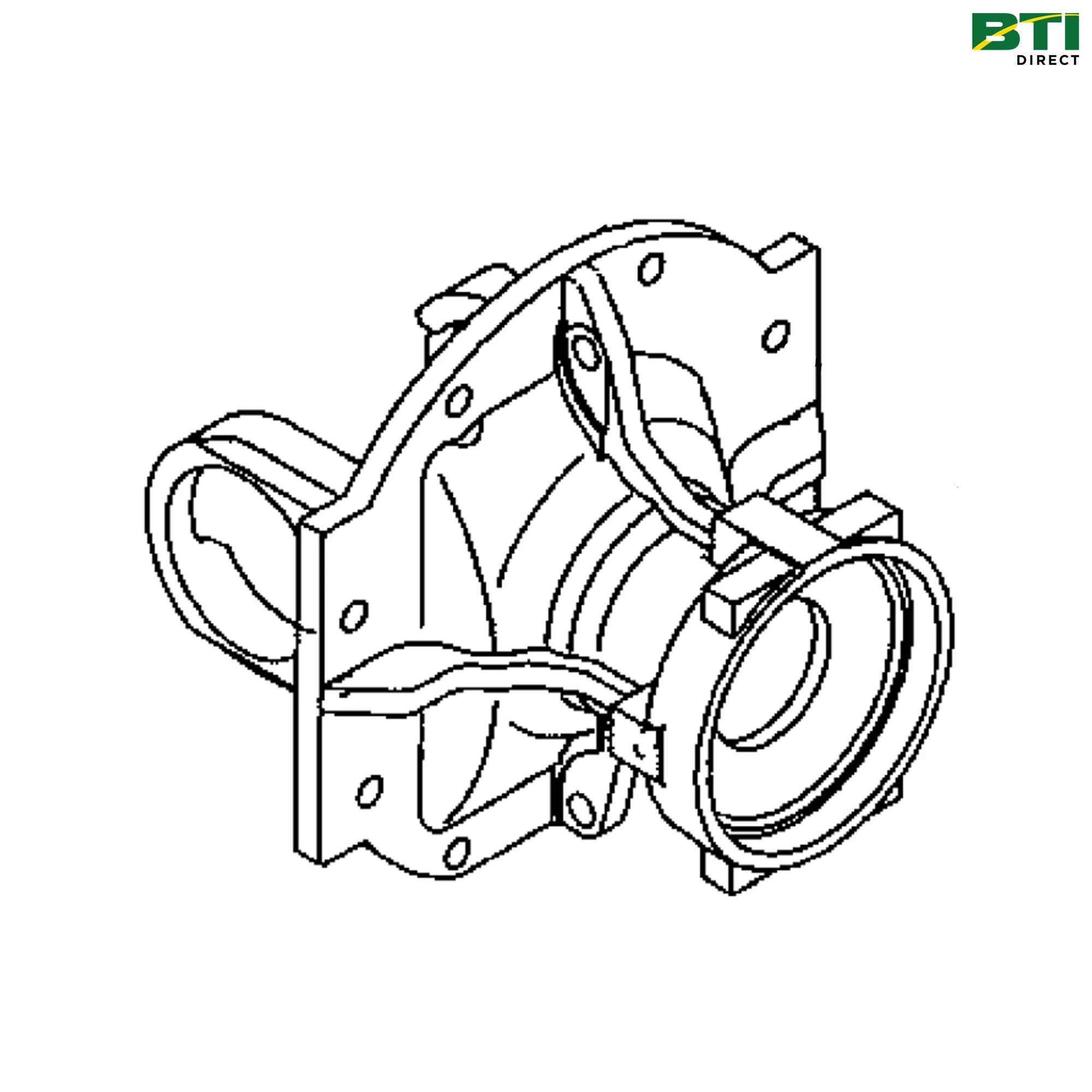 MIU800004: Front Differential Housing