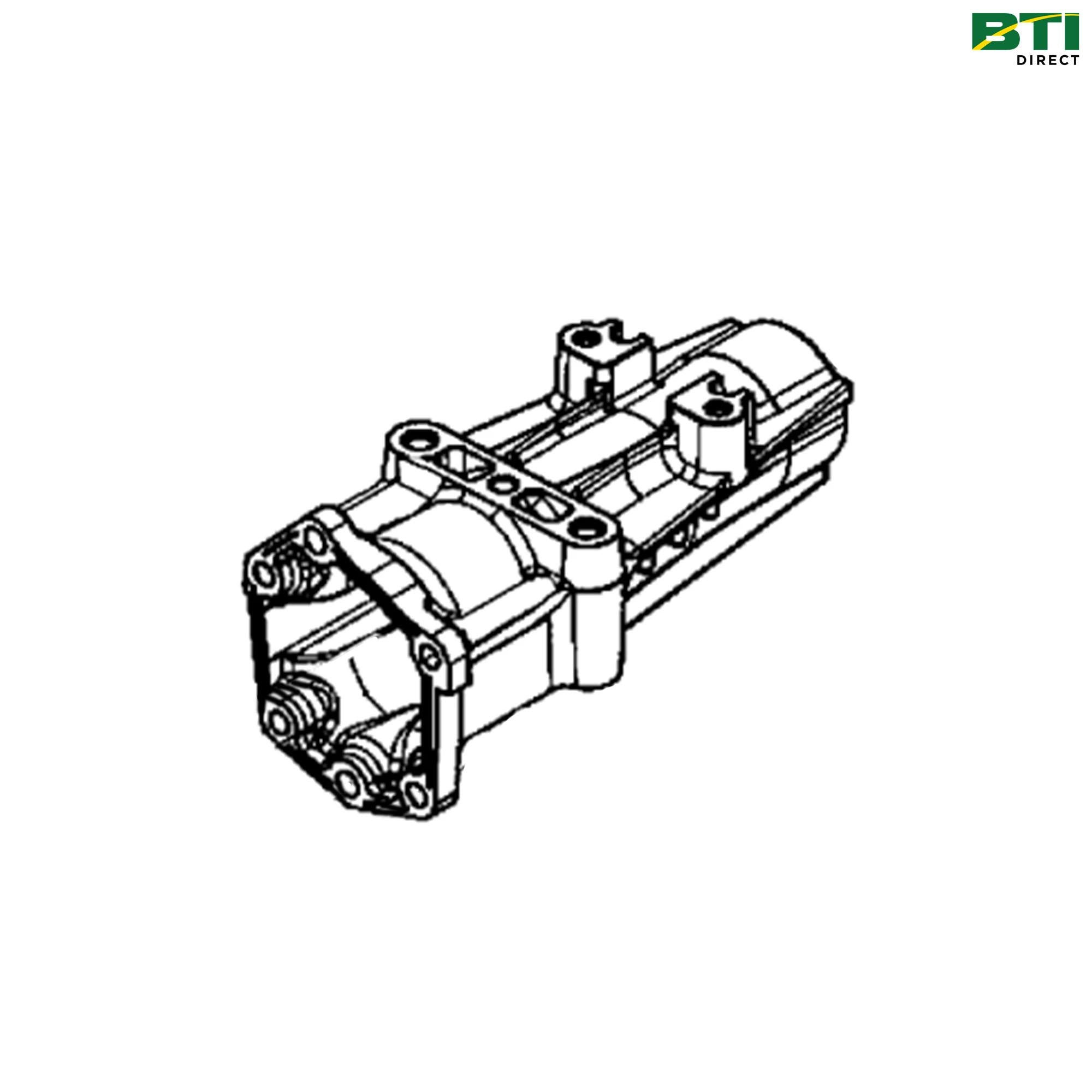 MIU800493: Rear Axle Shaft Housing, Left Side