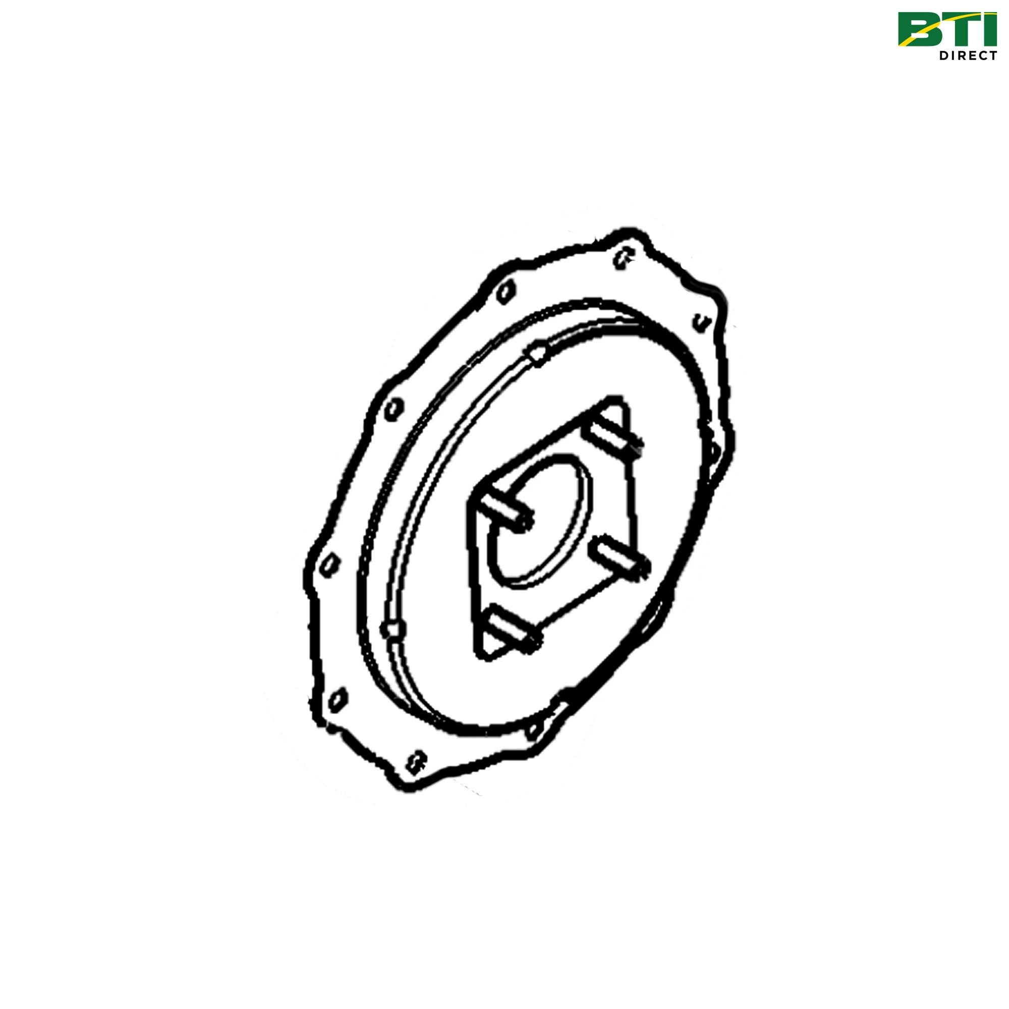 MIU802218: Diesel Particulate Filter Outlet Flange