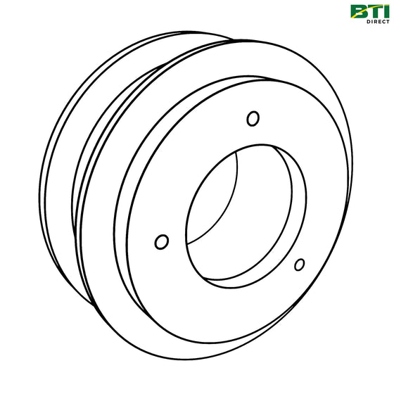 MIU803291: Engine Crankshaft and Piston Pulley