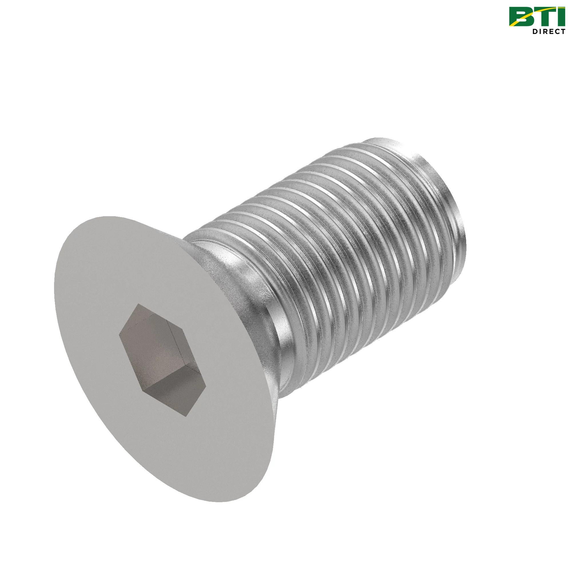 N103236: Countersunk Flat Head Screw, 12.7 X 25.4 mm (1/2" X 1")