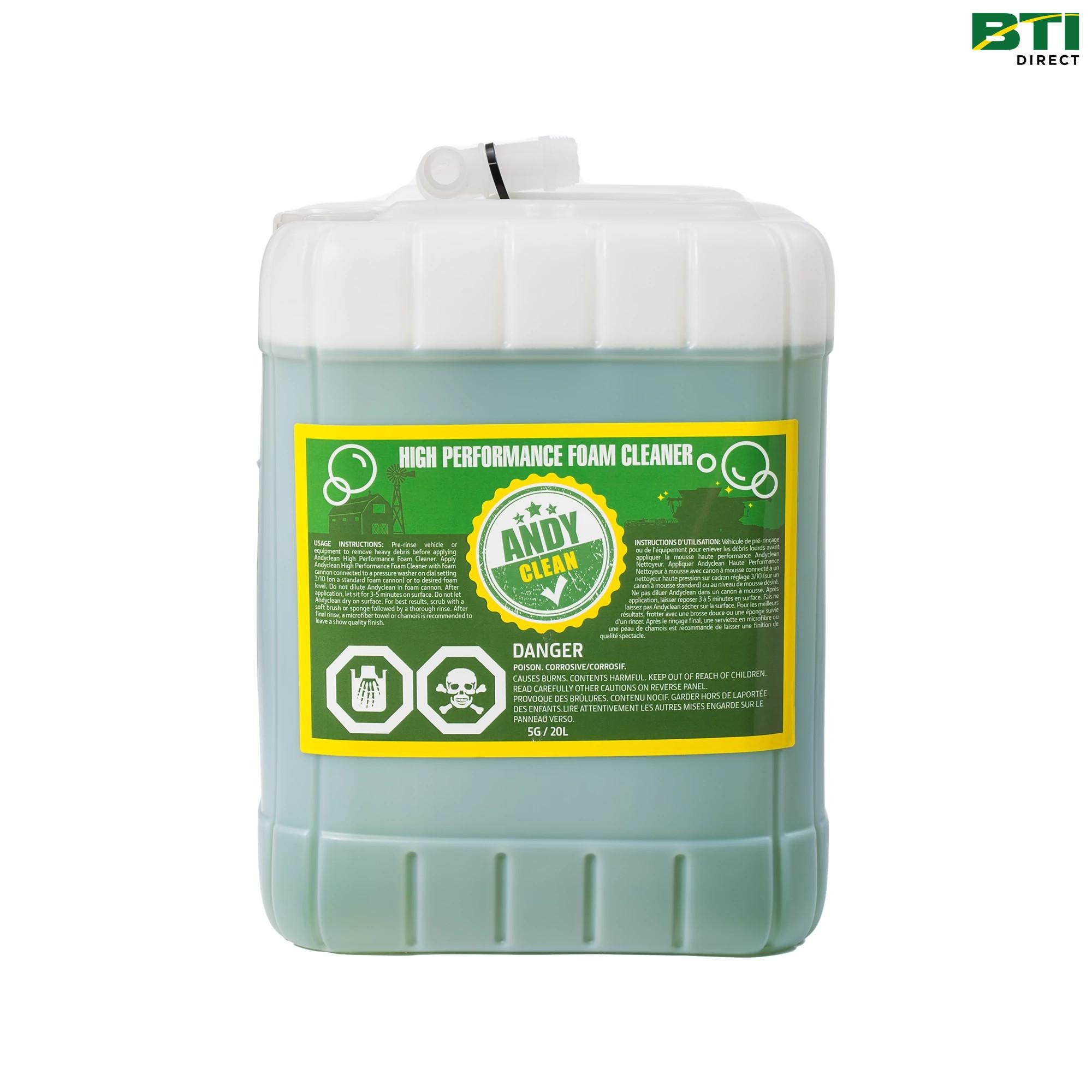 PMH4302: ANDY CLEAN High Performance Foam Cleaner, 20 Liter (5 Gallon)