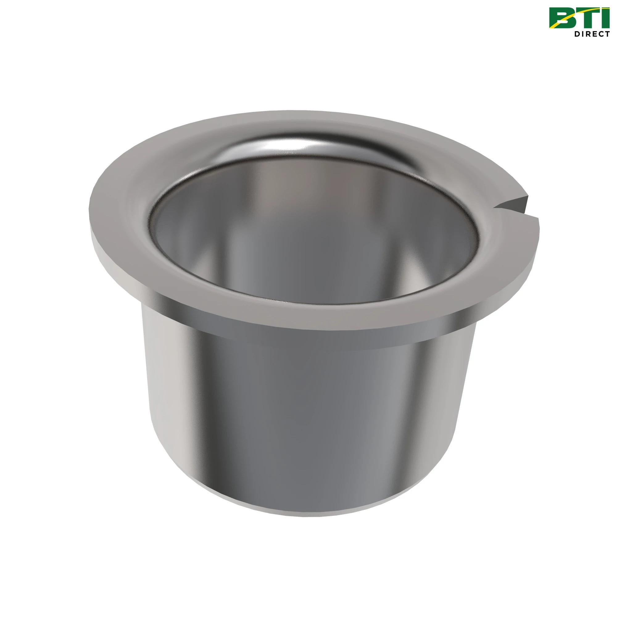 R108304: Cylindrical Flanged Alloy Bushing