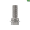 R124180: Hexagonal Head Flanged Screw, M10 X 23