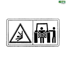  R135481: Safety Sign Label, Right Side