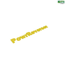  R137908: PowerReverser™ Label