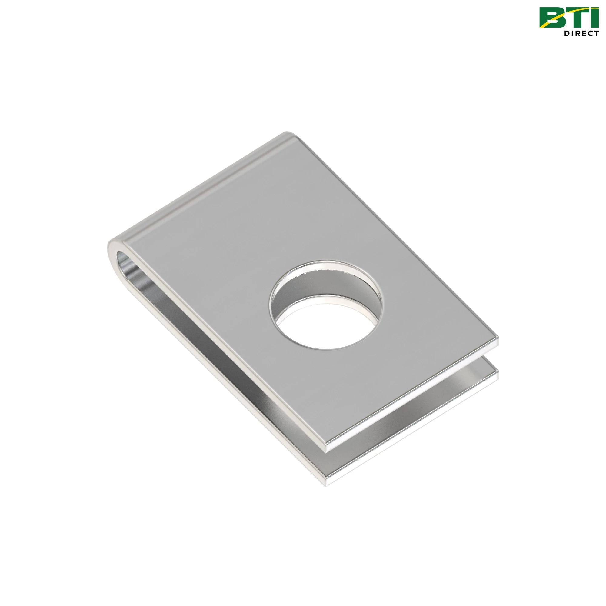 R50198: Flat Type Panel Nut, 5/16"