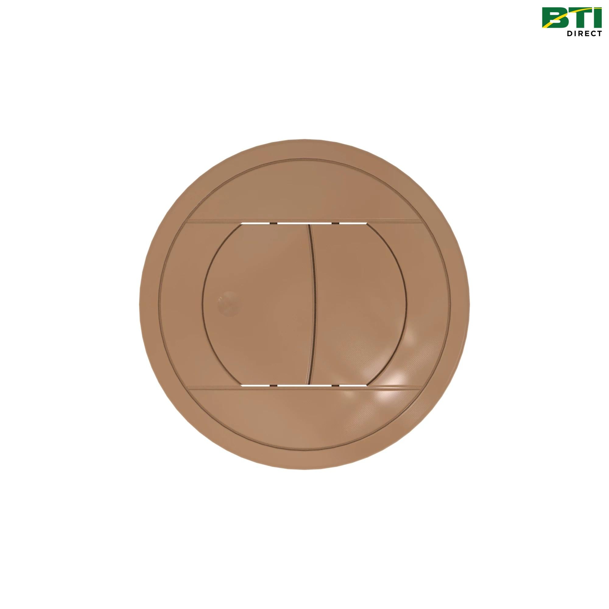 RE209204: Cab Acoustical Upholstery Louver