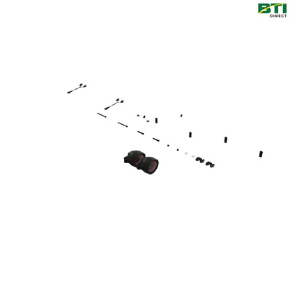 RE228854: Auxiliary Cab Work Light Kit